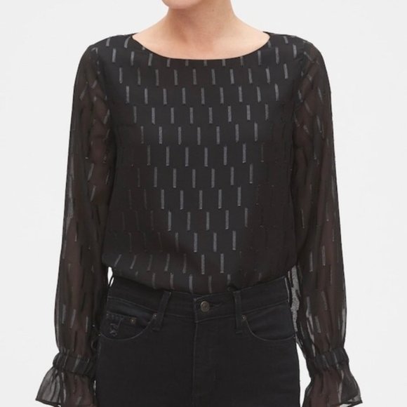 NWT Banana Republic Shine Boat- Neck Top. - Picture 1 of 1